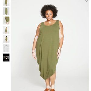 Universal Standard Iconic Geneva Tank Dress Camo, sleeveless, 18-20 NWT